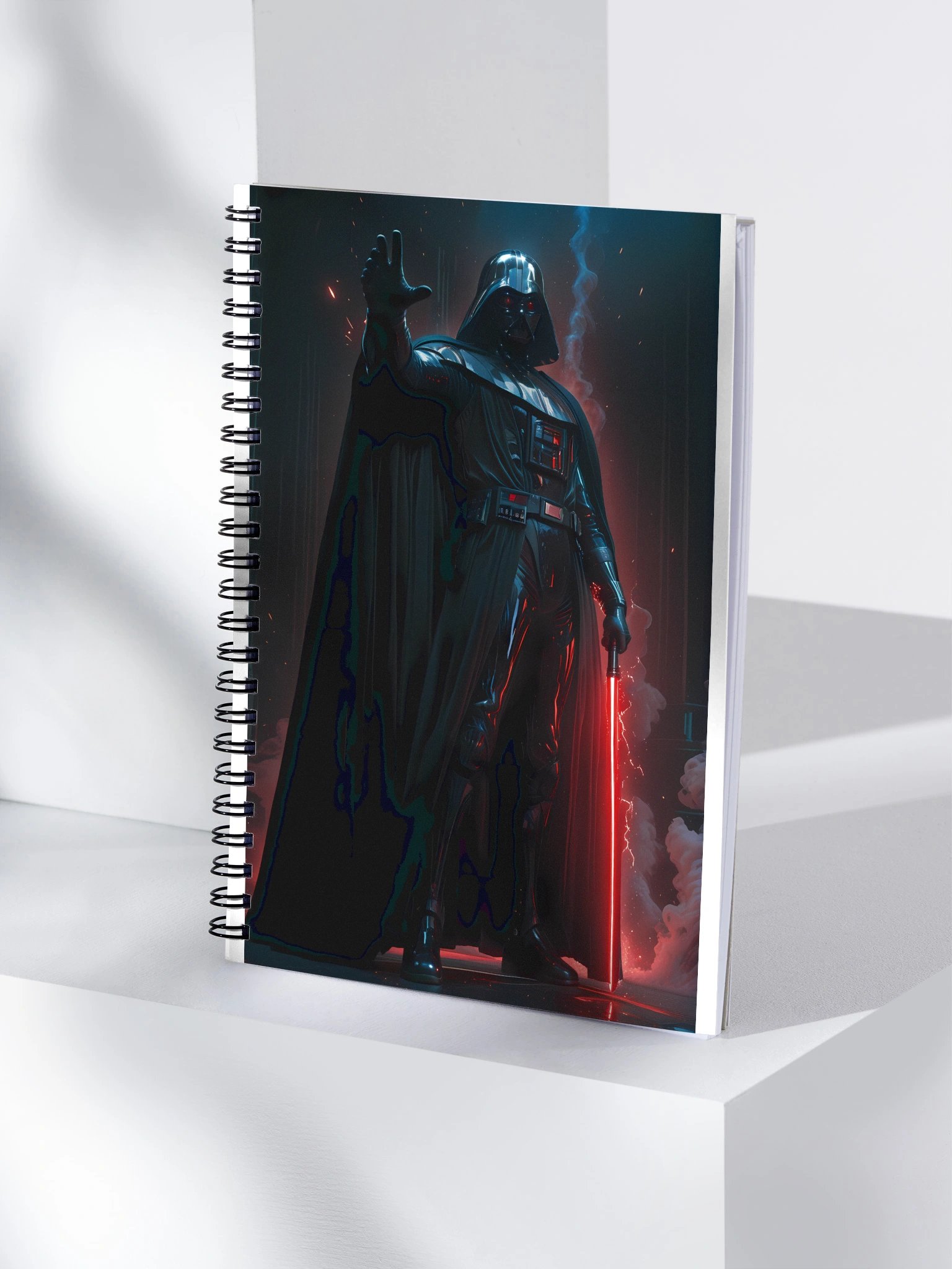 Galactic Warrior Spiral Notebook product image (4)