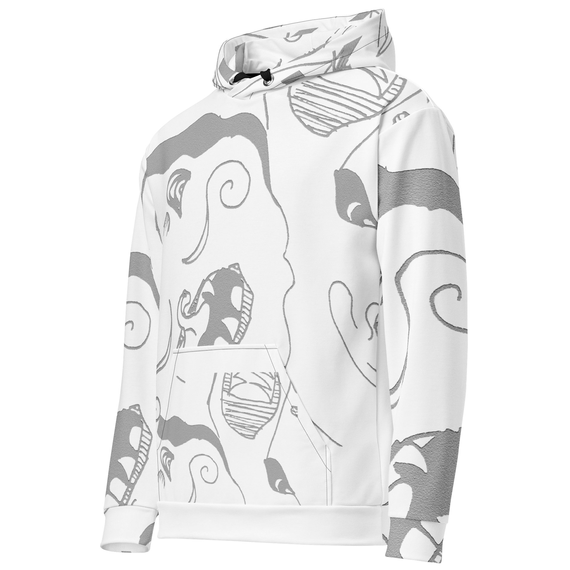 Done! - All Over Pattern Hoodie product image (2)