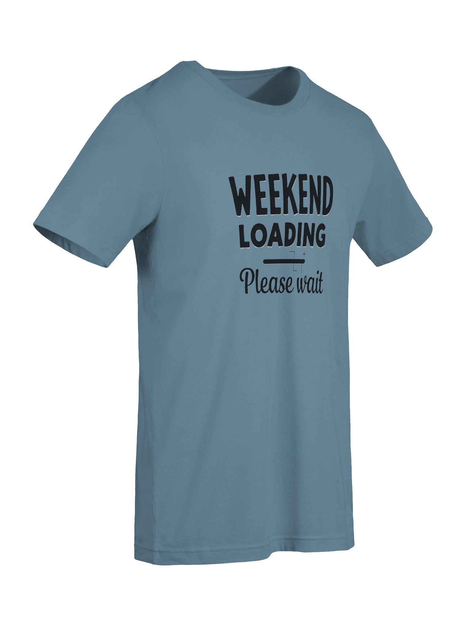 Weekend Loading Please Wait T-Shirt - Funny Weekend Vibes Tee - Bella Canvas 3001 Unisex Shirt product image (89)