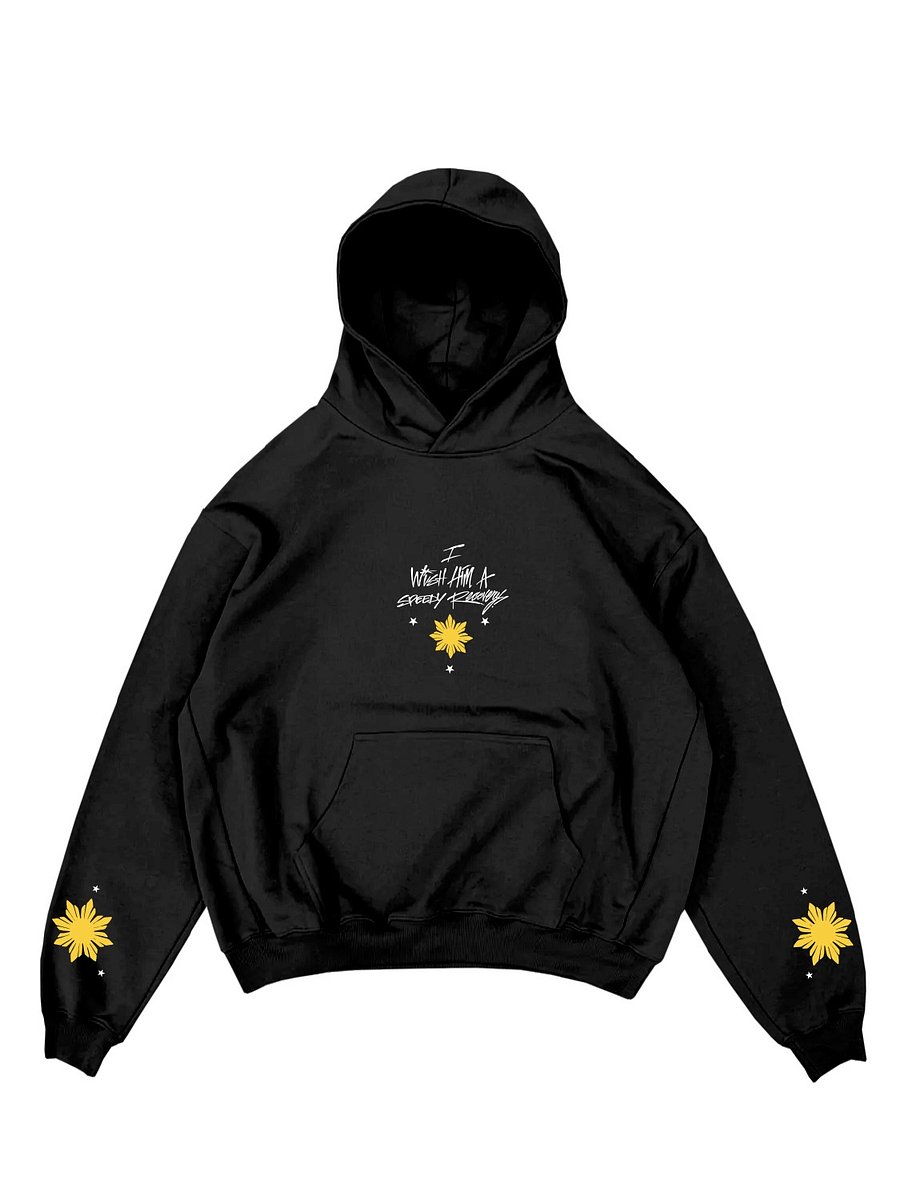 SPEEDY RECOVERY HOODIE -BLACK product image (1)