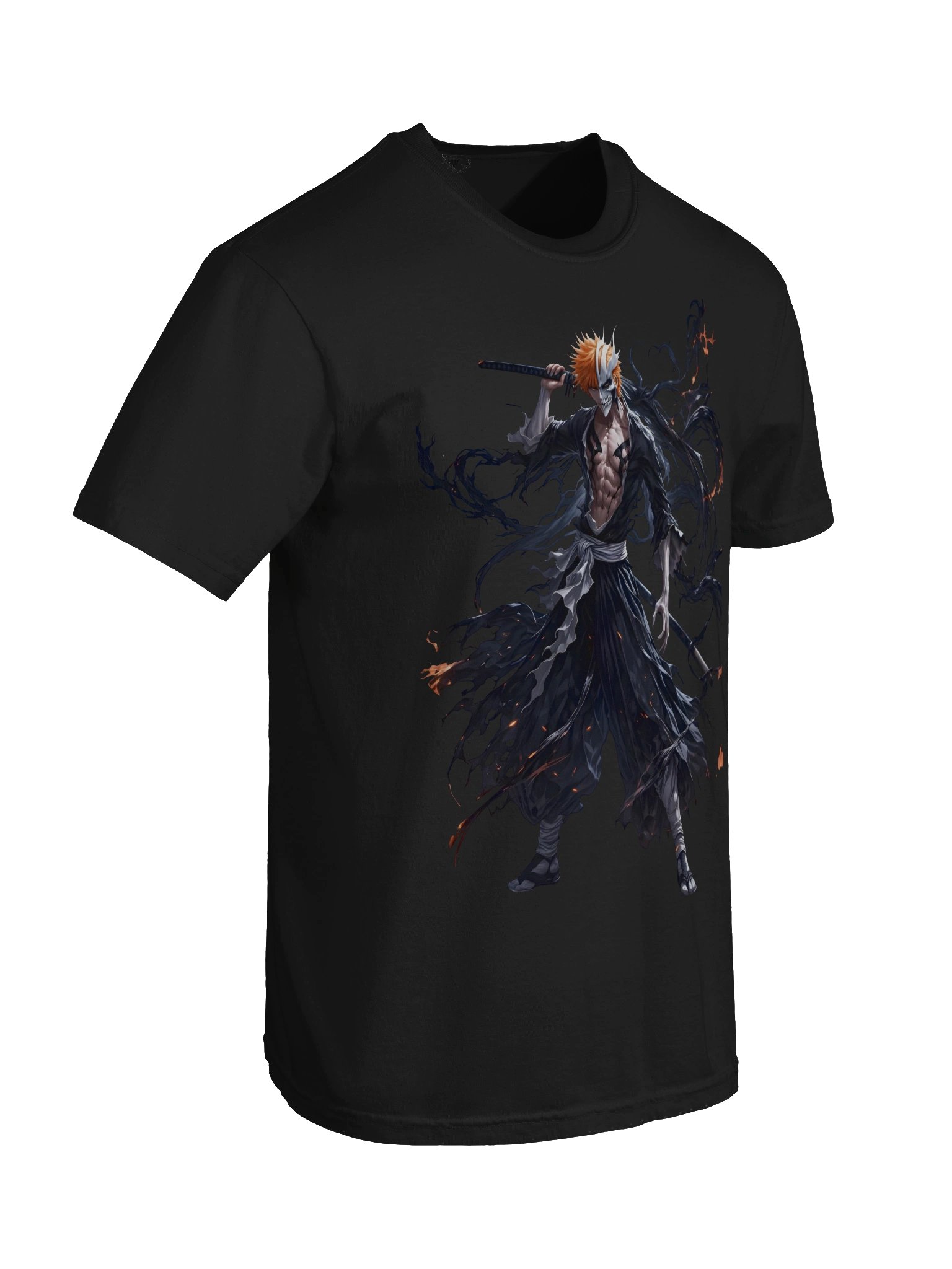 Masked Flame Warrior Anime Tee product image (71)