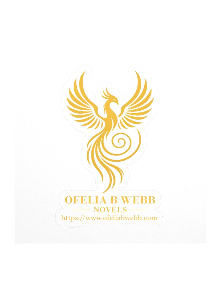 Ofelia B. Webb Signature Phoenix Sticker product image (1)