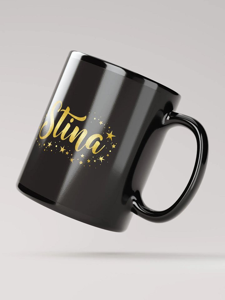 Stina Black Mug product image (4)