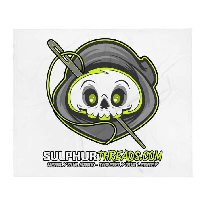 SulphurThreads Logo Throw Blanket product image (2)