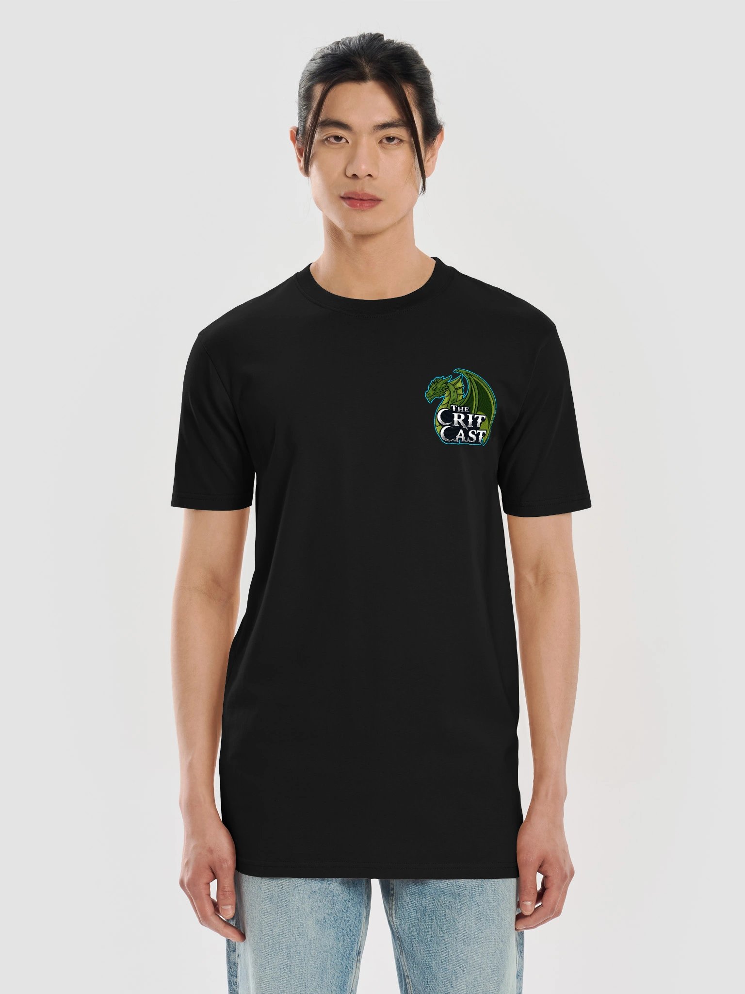 CritCast Embroidered Logo T-Shirt product image (5)