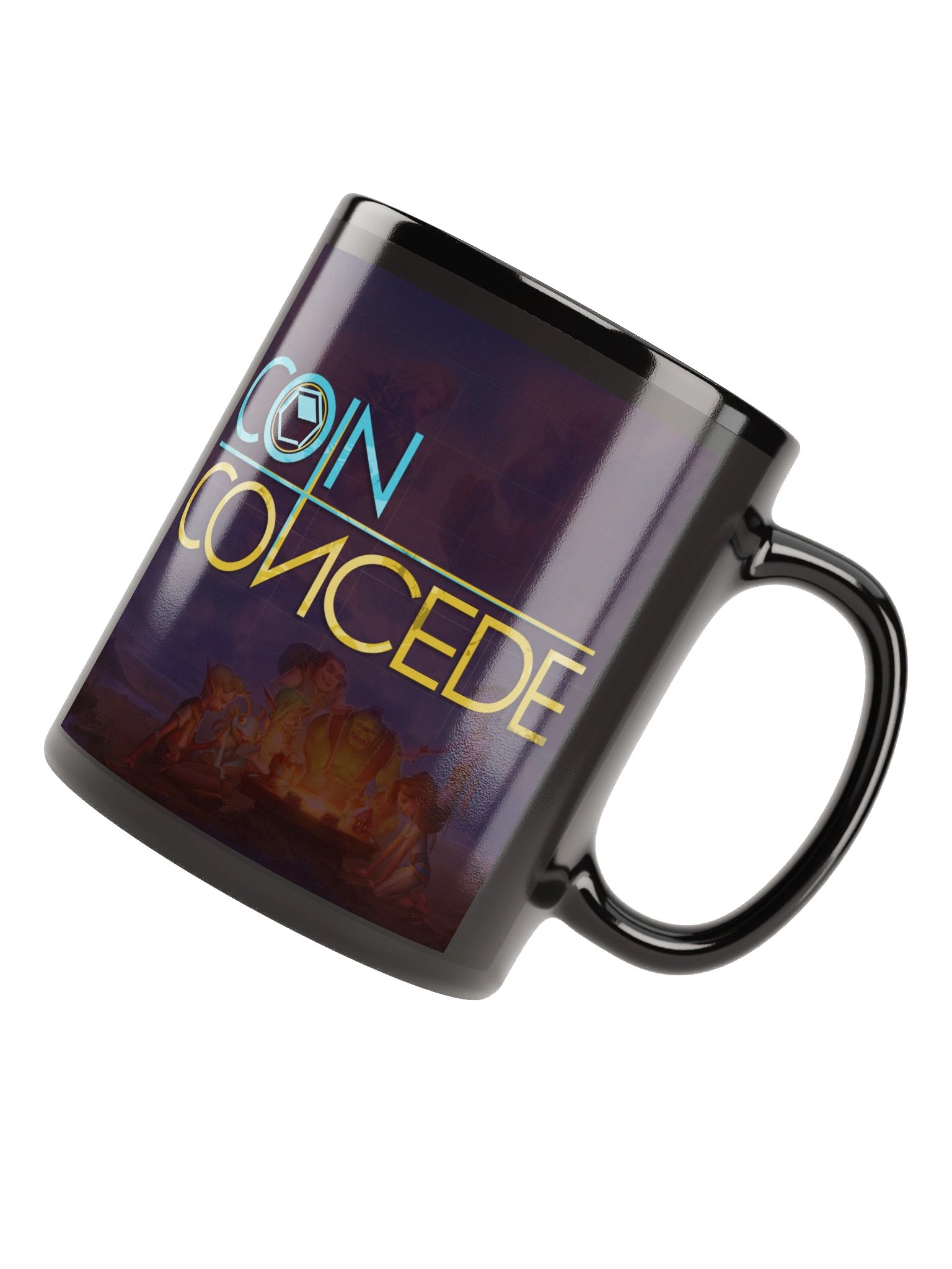 Unity Precision Perfection Mug (glossy black) product image (8)