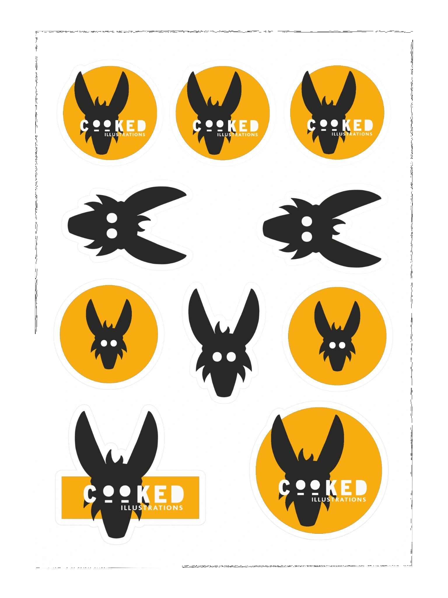 Cooked Illustrations Logos product image (1)