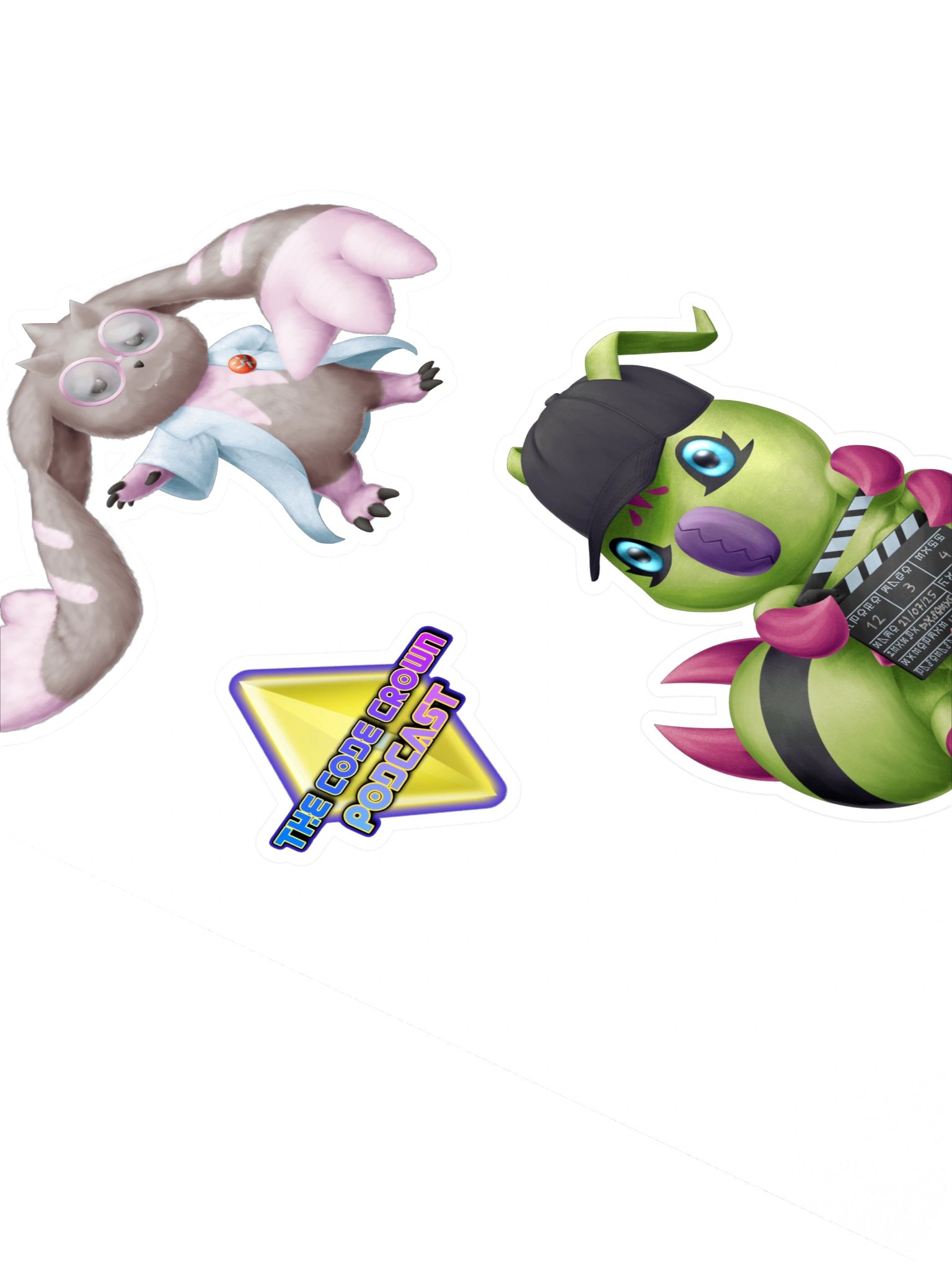 Producer and Assistant Sticker Set product image (2)