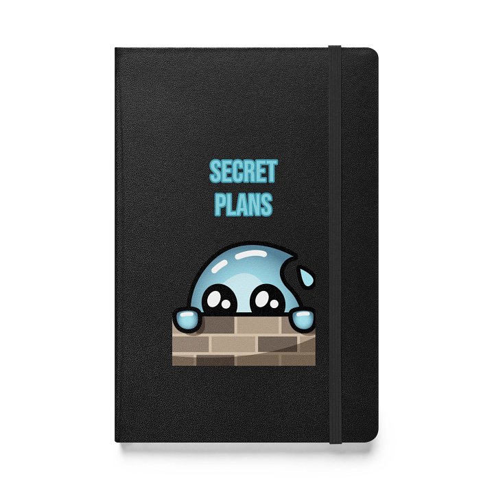 Bound Lined Notebook - Secret Plans product image (1)