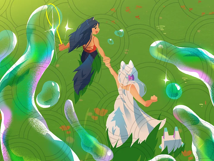 "TOUCHING GRASS" ARTCARD [PREORDER] product image (1)