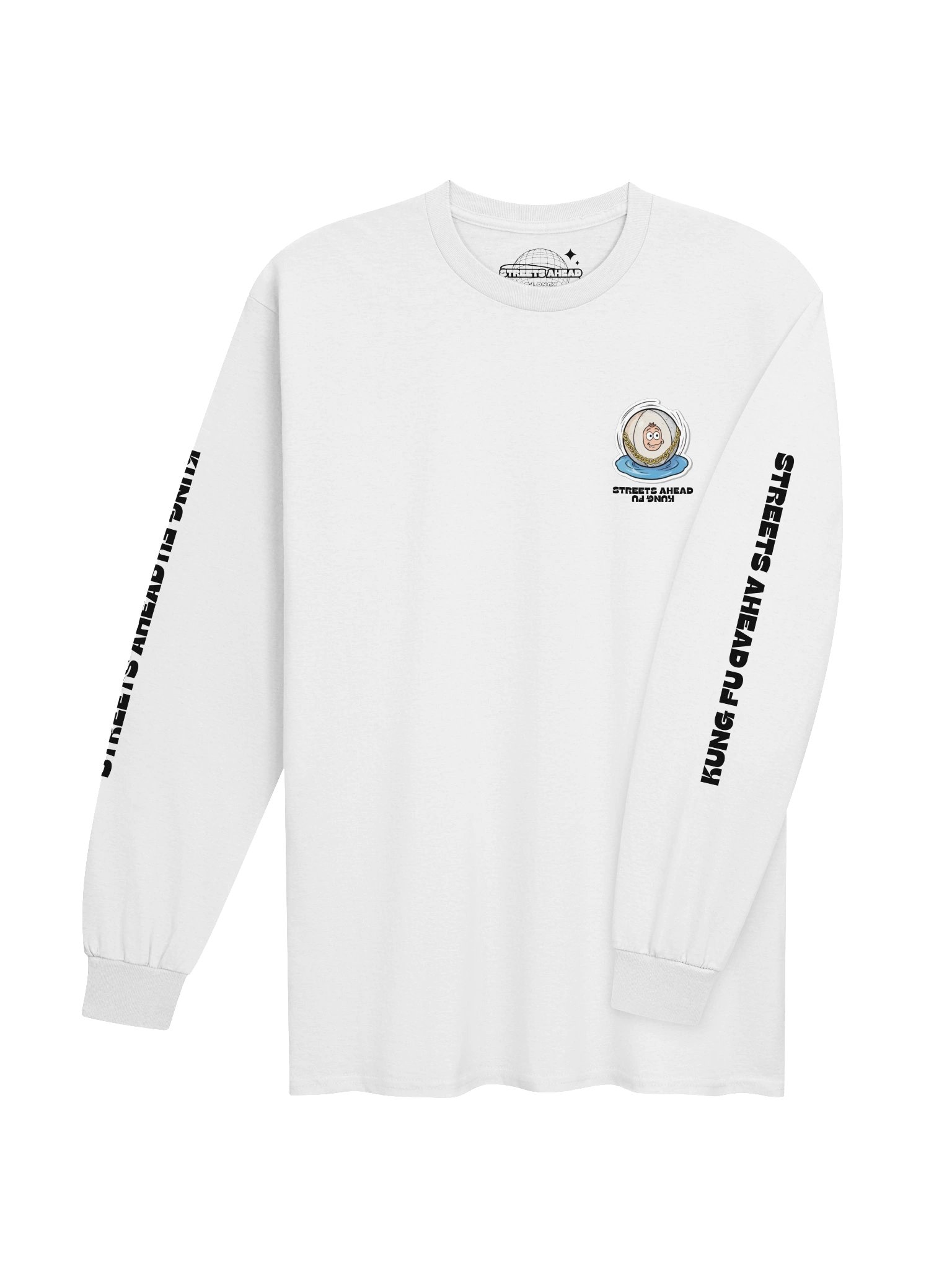 The Buoyant Baller - Long Sleeve Shirt - White product image (4)