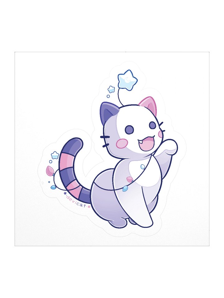 CandiCat Star Lights 2024 Sticker product image (1)