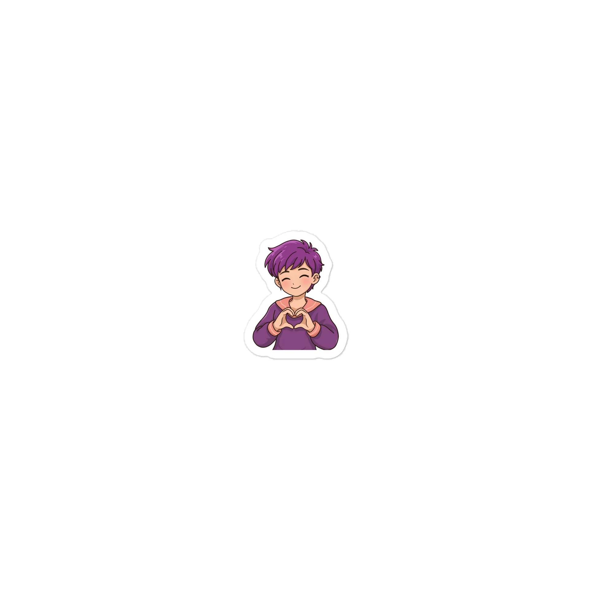Firesong Heart Sticker product image (1)