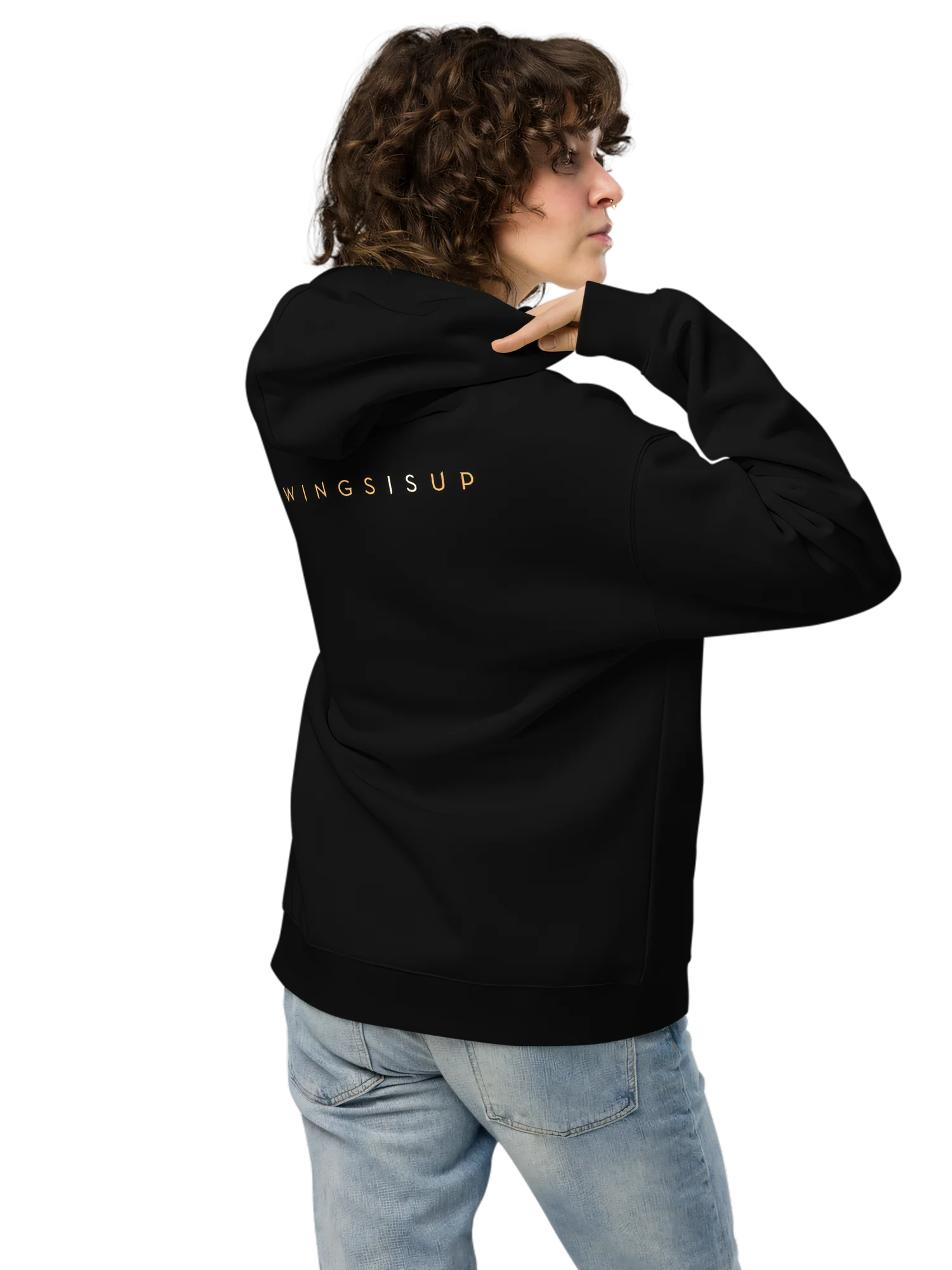 WingsIsUp Unisex Hoodie product image (4)