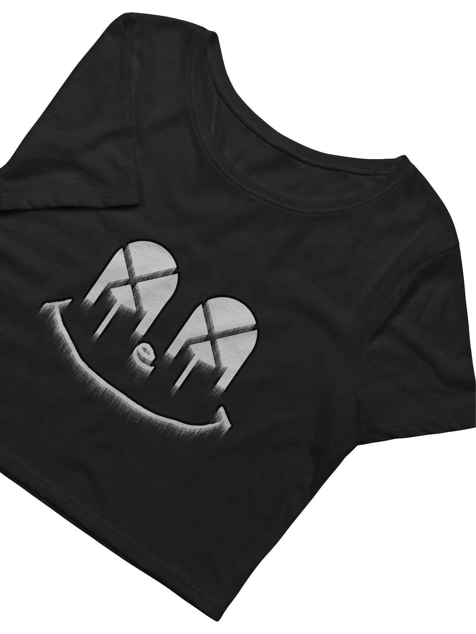 Glitchface Women's Crop Tee product image (6)