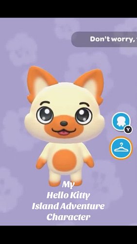 My Hello Kitty Island Adventure Character vs
Minnie Who I tried to design it as

@nintendoamerica #nintendoswitch #nintendo #...