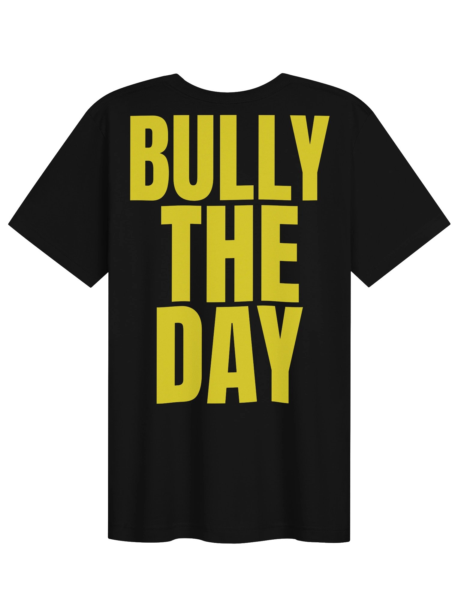 Bully The Day Stacked Tee - Yellow product image (2)