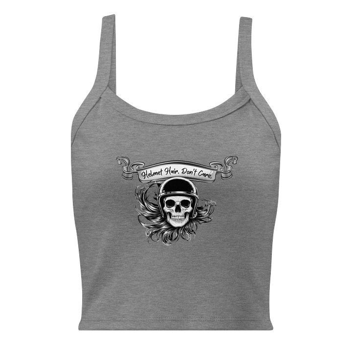 Helmet Hair, Don’t Care – Women’s Biker Vest Top product image (3)