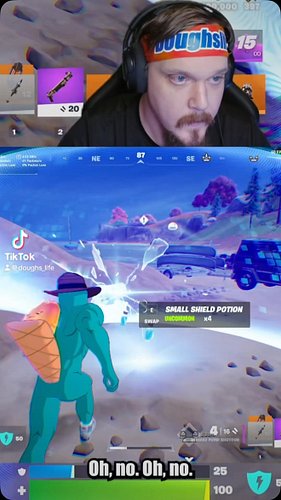 Lost the Gummy Zero Point… (Yes I fumbled) #fortnite #sprite #fyp #bridge