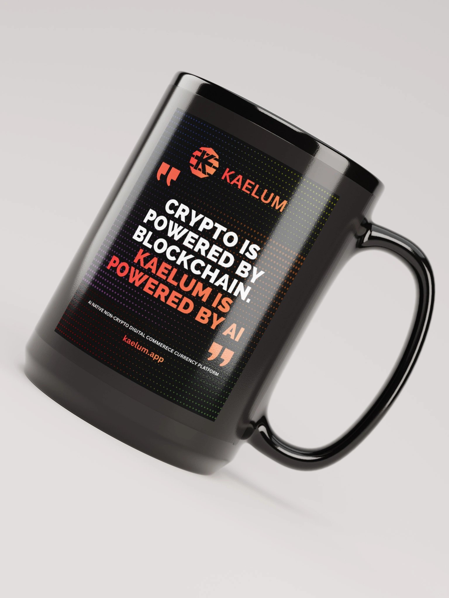 KAELUM - Gloss Black Mug product image (6)