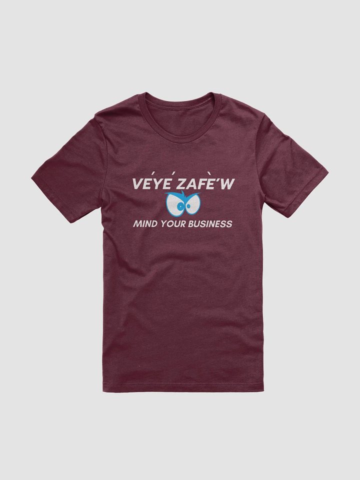 Veye Zafe'w Cartoonish Blue Eyes Unisex T-Shirt product image (81)