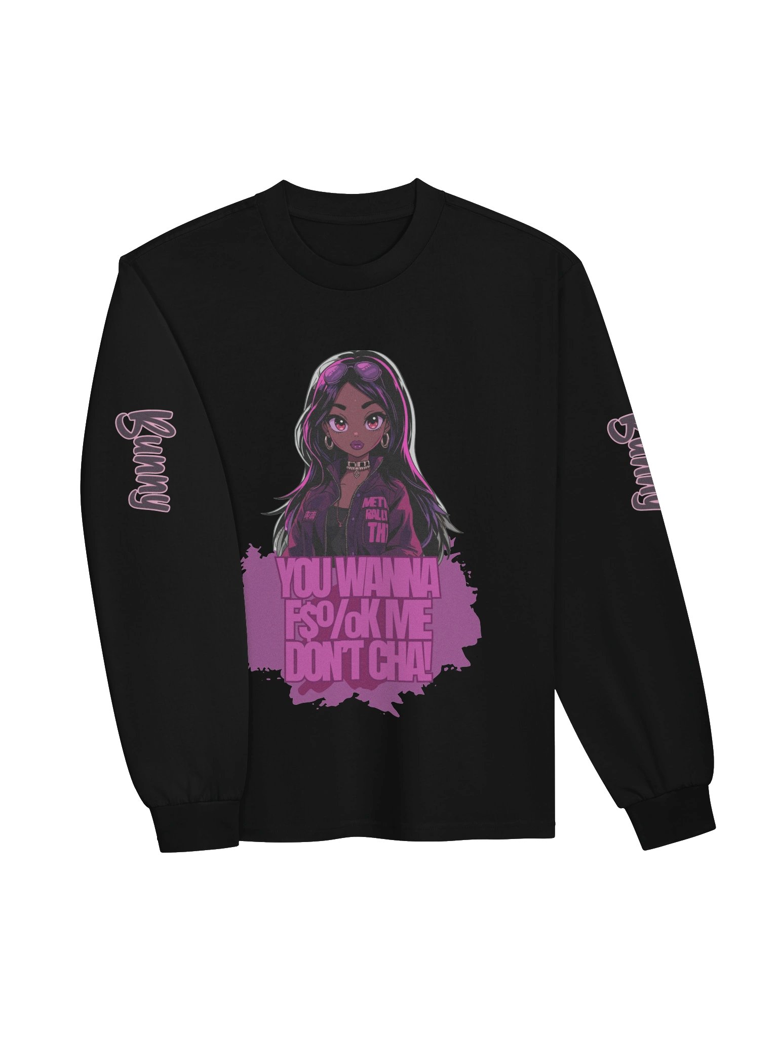 Retro 'Good Girl' Vibes Long Sleeve Shirt product image (13)