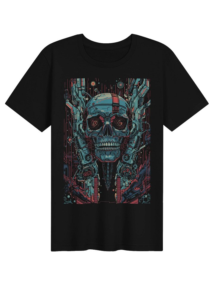 Emerging Cyborg Skull Lightweight T-Shirt product image (1)