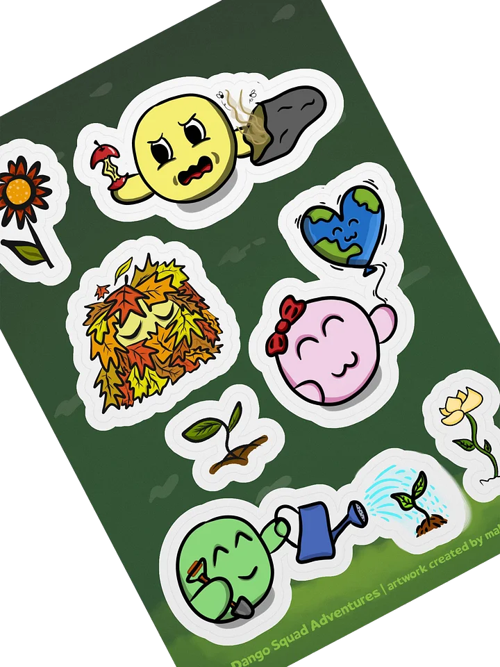 Earth Day Set - Kiss Cut Sticker Sheet product image (2)