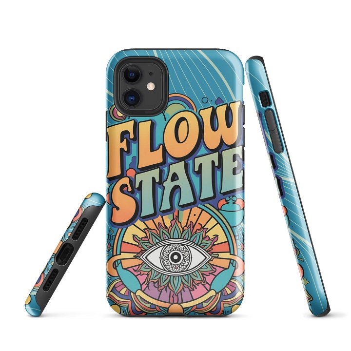 Flow State Retro Eye Tough iPhone® Case product image (1)