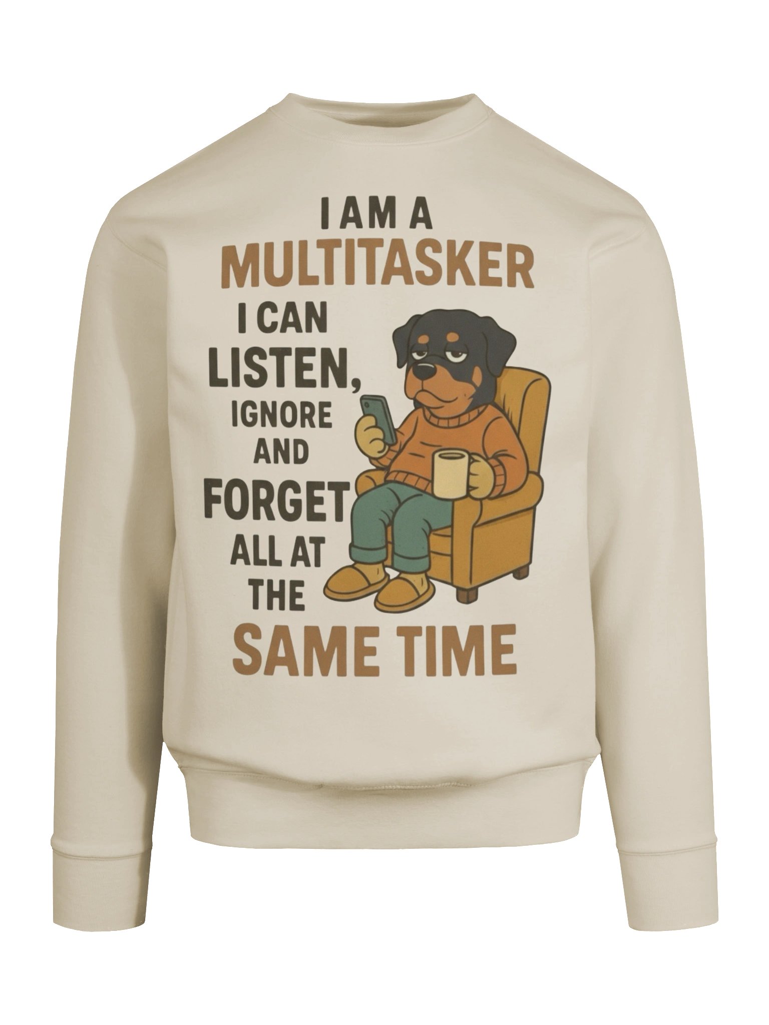 Multitasking Rottweiler Sweatshirt product image (9)