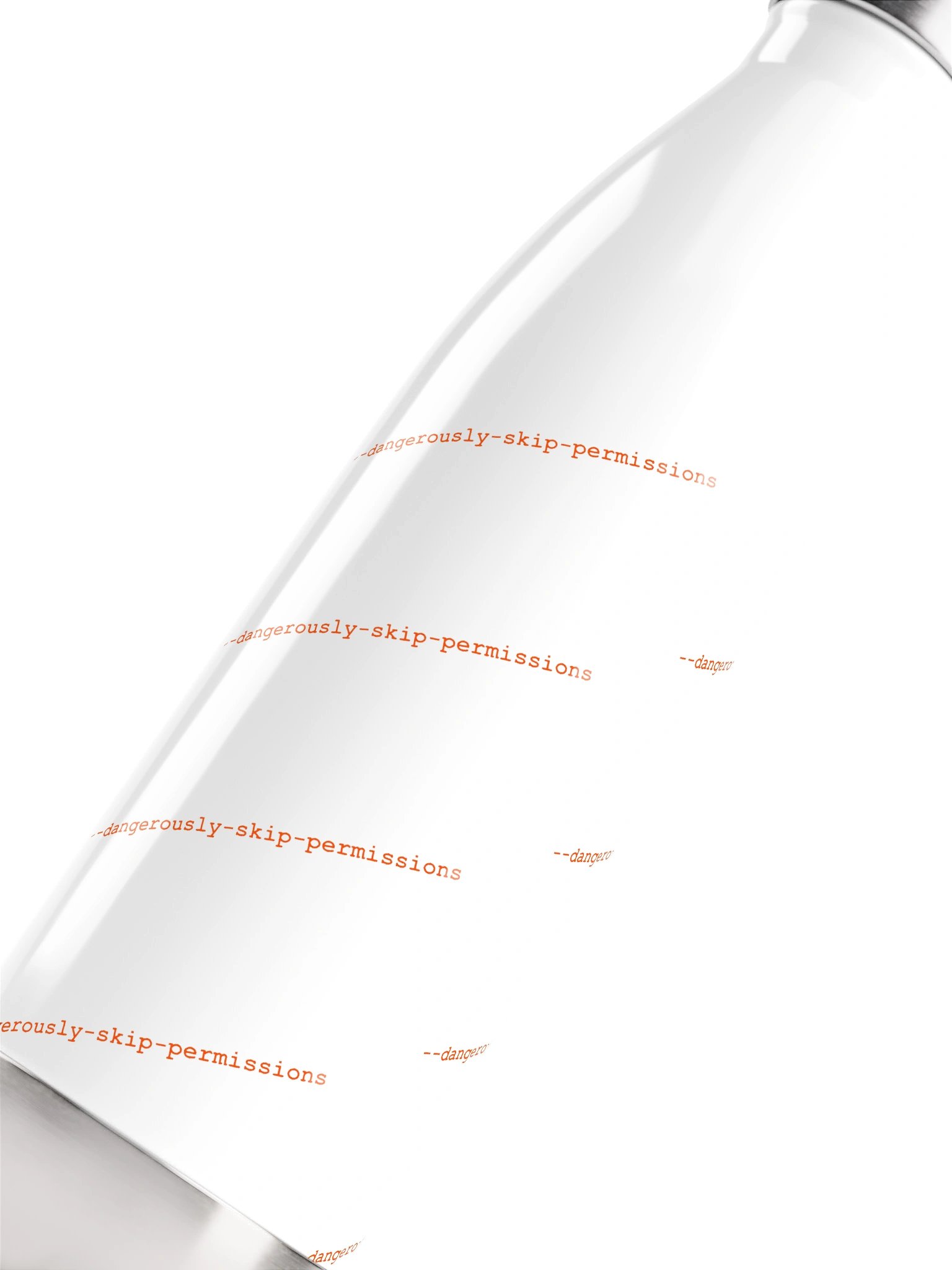--dangerously-skip-permissions water bottle product image (5)