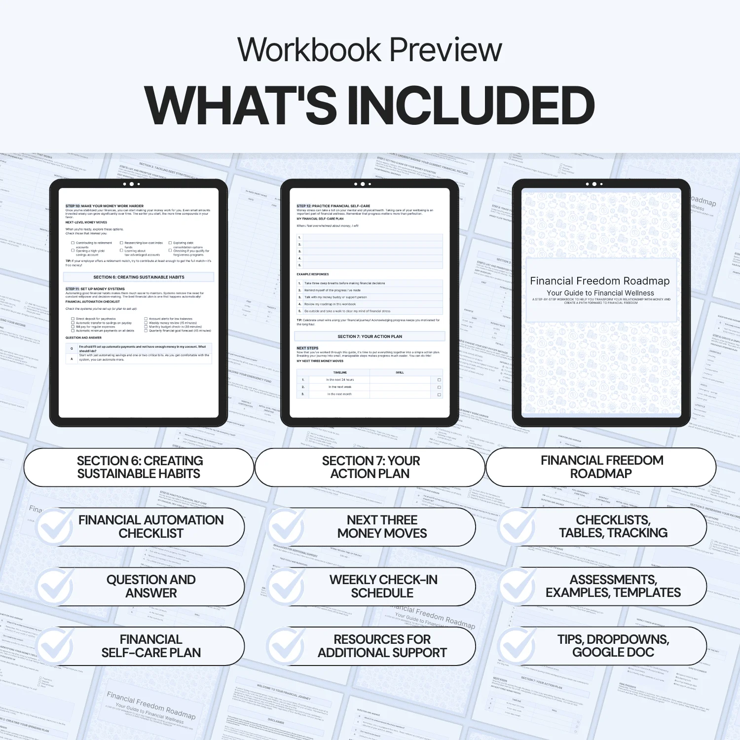 Financial Freedom Roadmap - Google Docs product image (8)