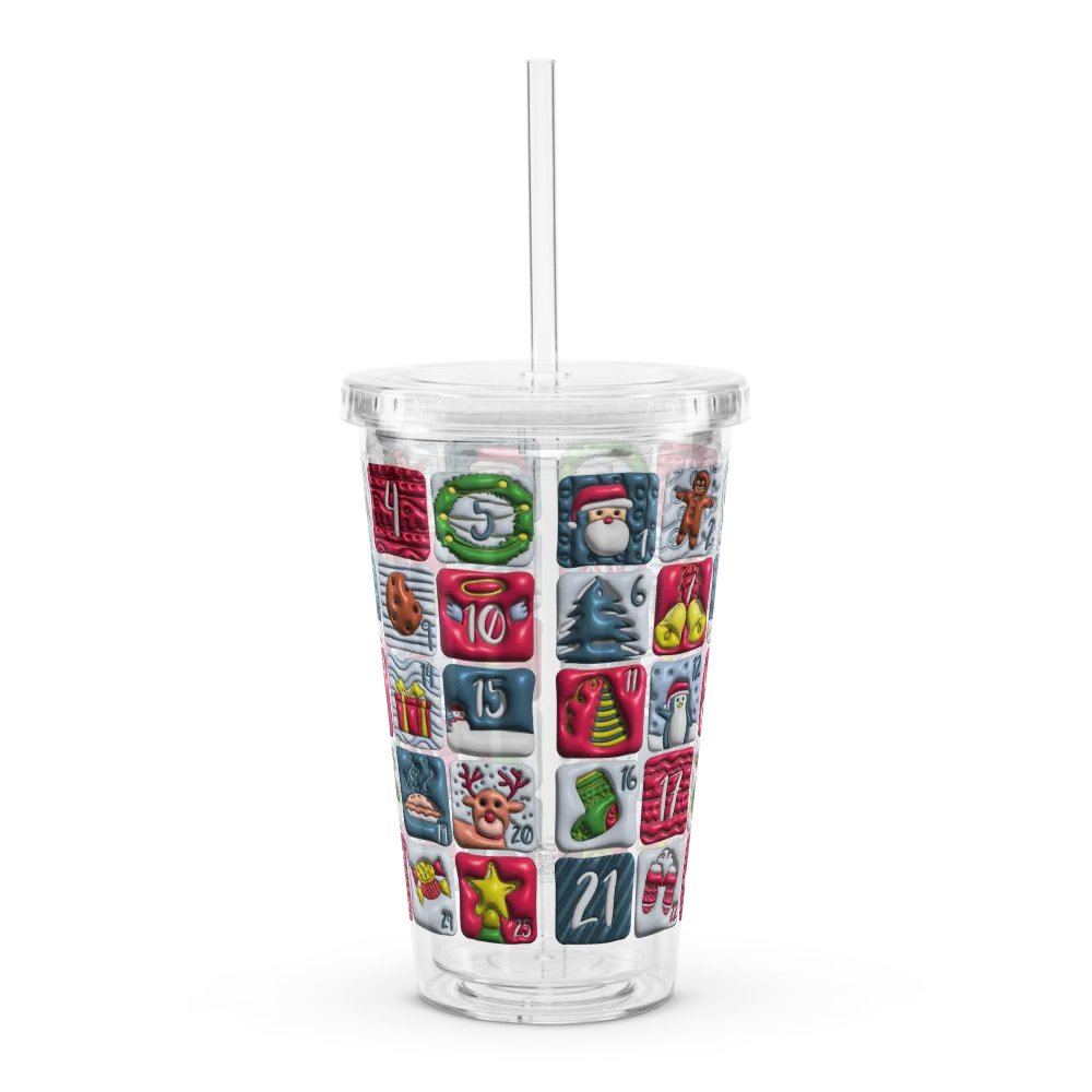 Christmas Calendar Acrylic Tumbler product image (3)