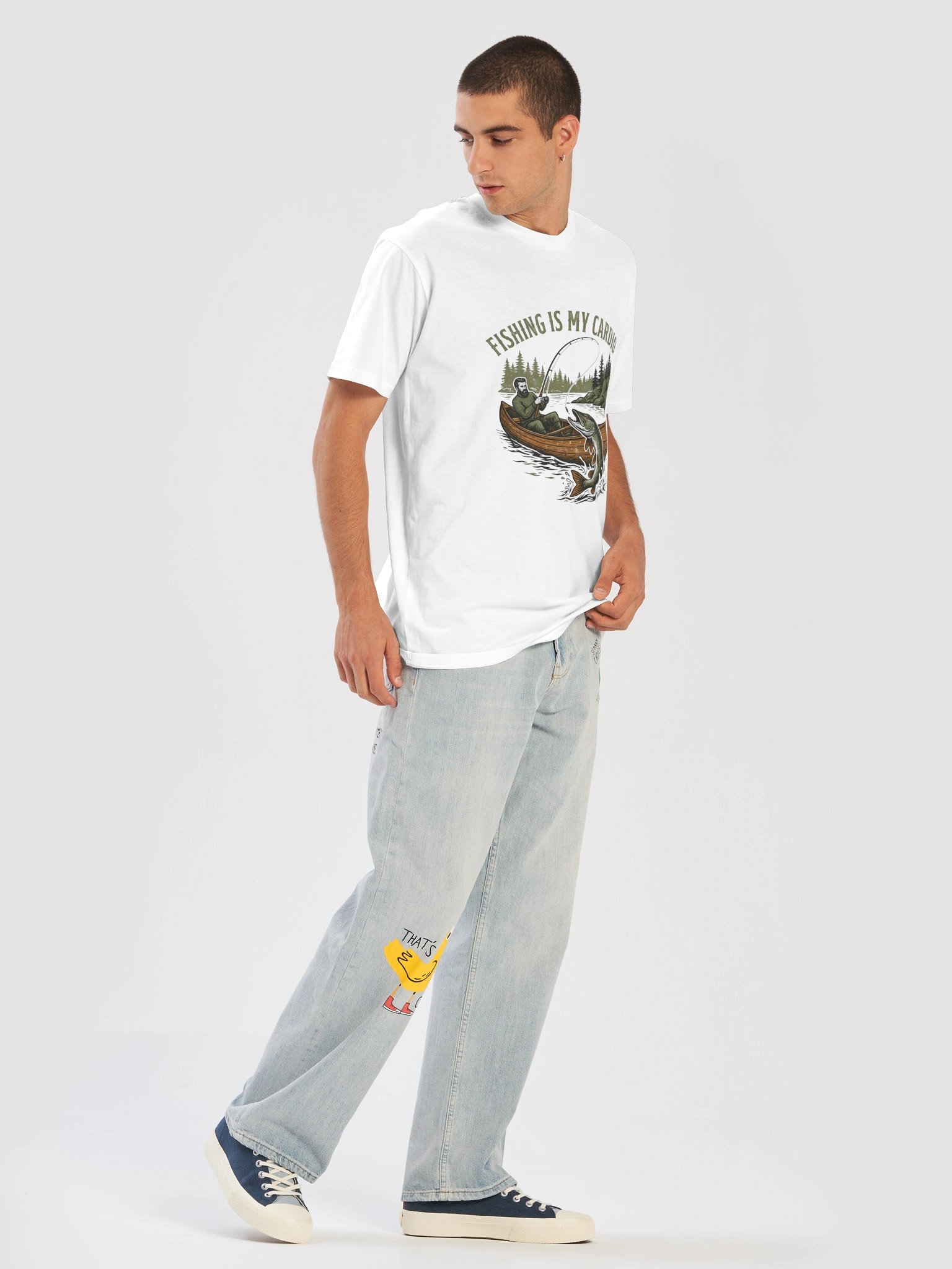 T-Shirt: "Fishing is My Cardio" product image (29)
