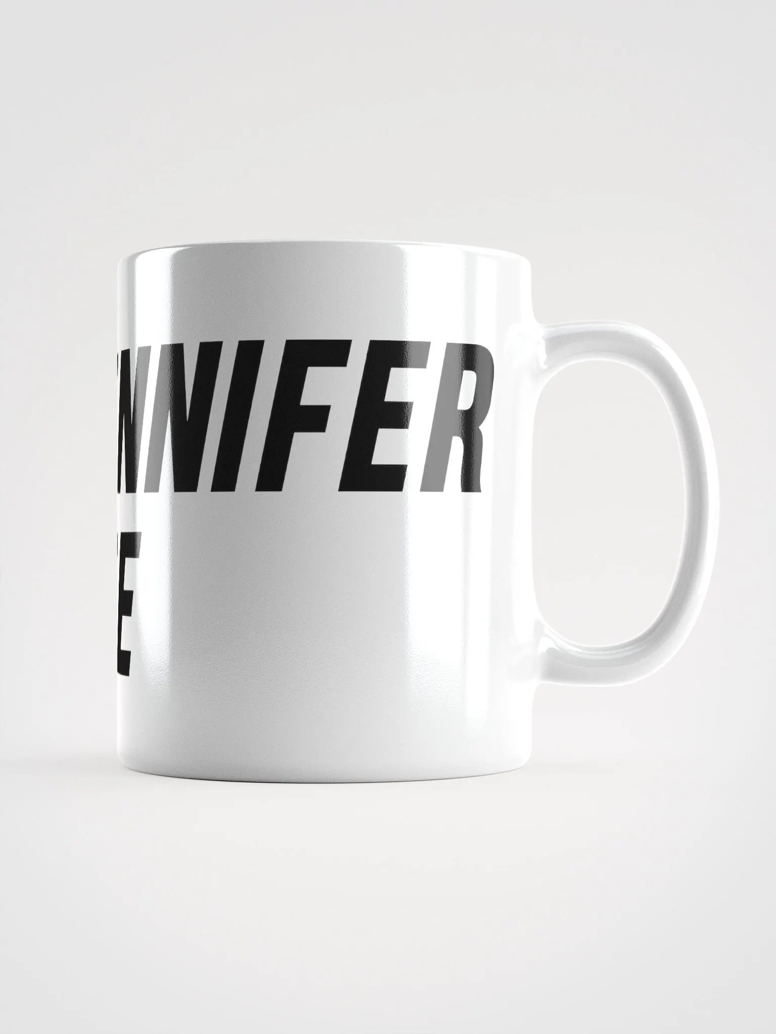 White Glossy Mug product image (3)