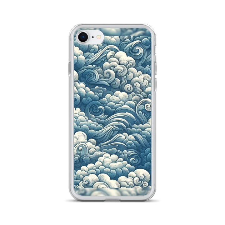 Celestial Clouds: A Sleek and Artistic iPhone Case product image (1)