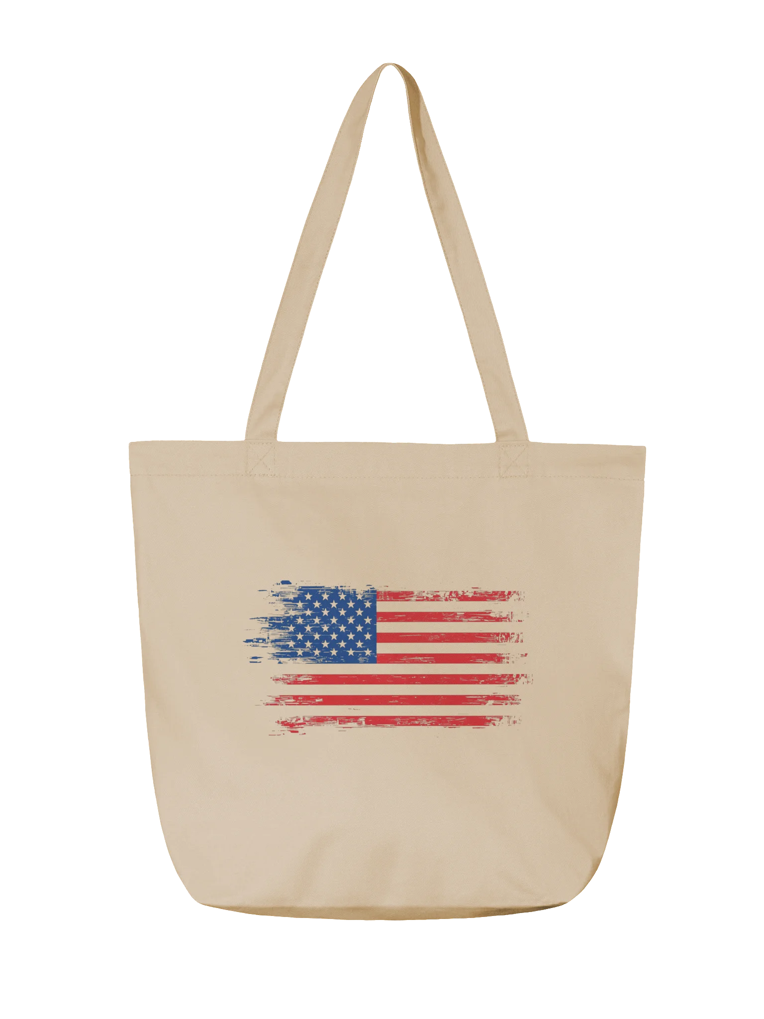 Distressed American Flag Tote Bag product image (2)