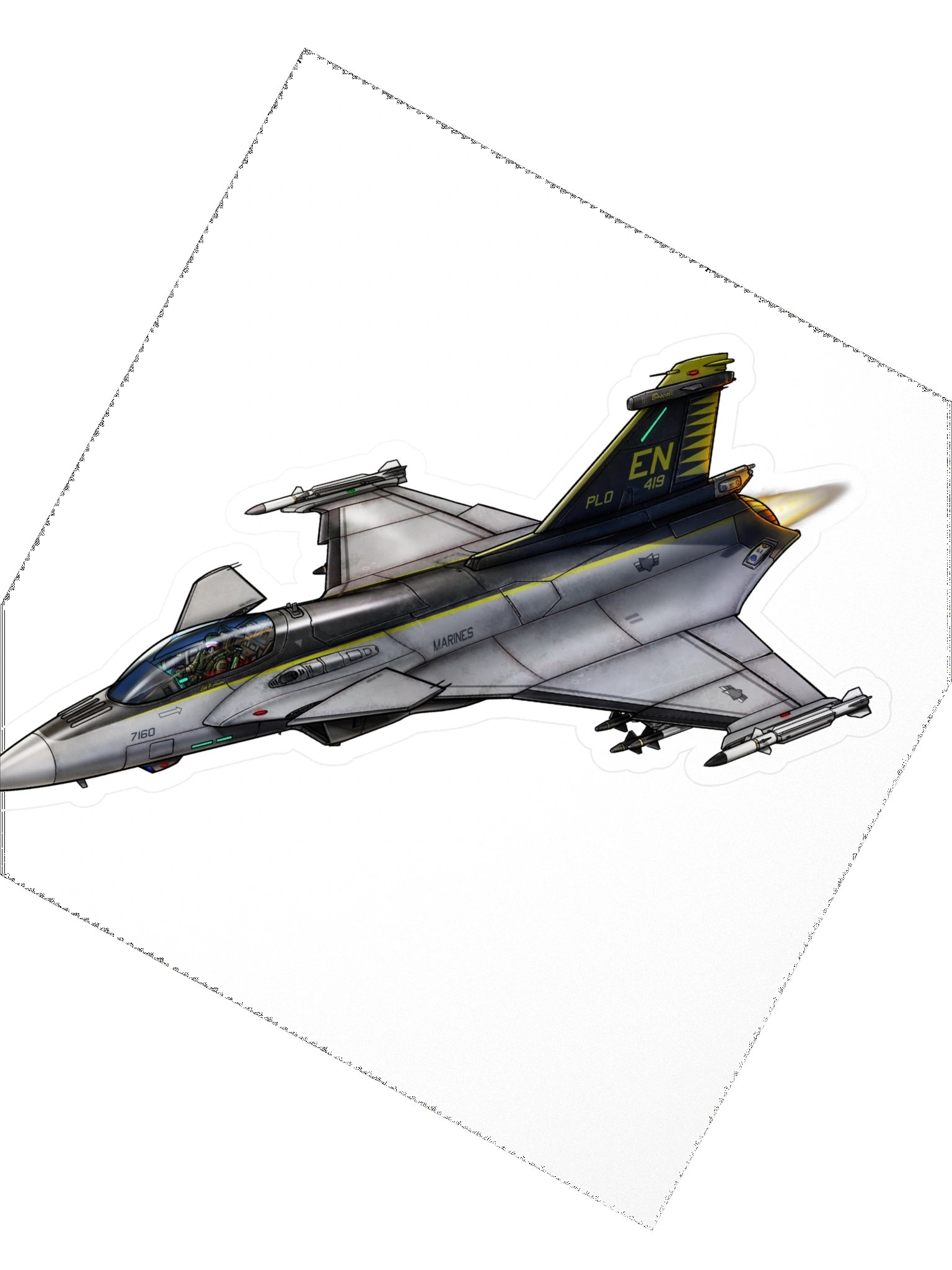 Revoker - Marines (5.5 inch Sticker) product image (2)
