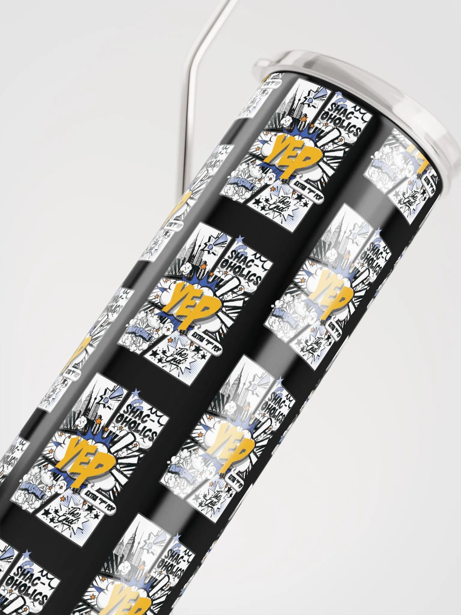 Shac-oholics Comic Blast Tumbler - 