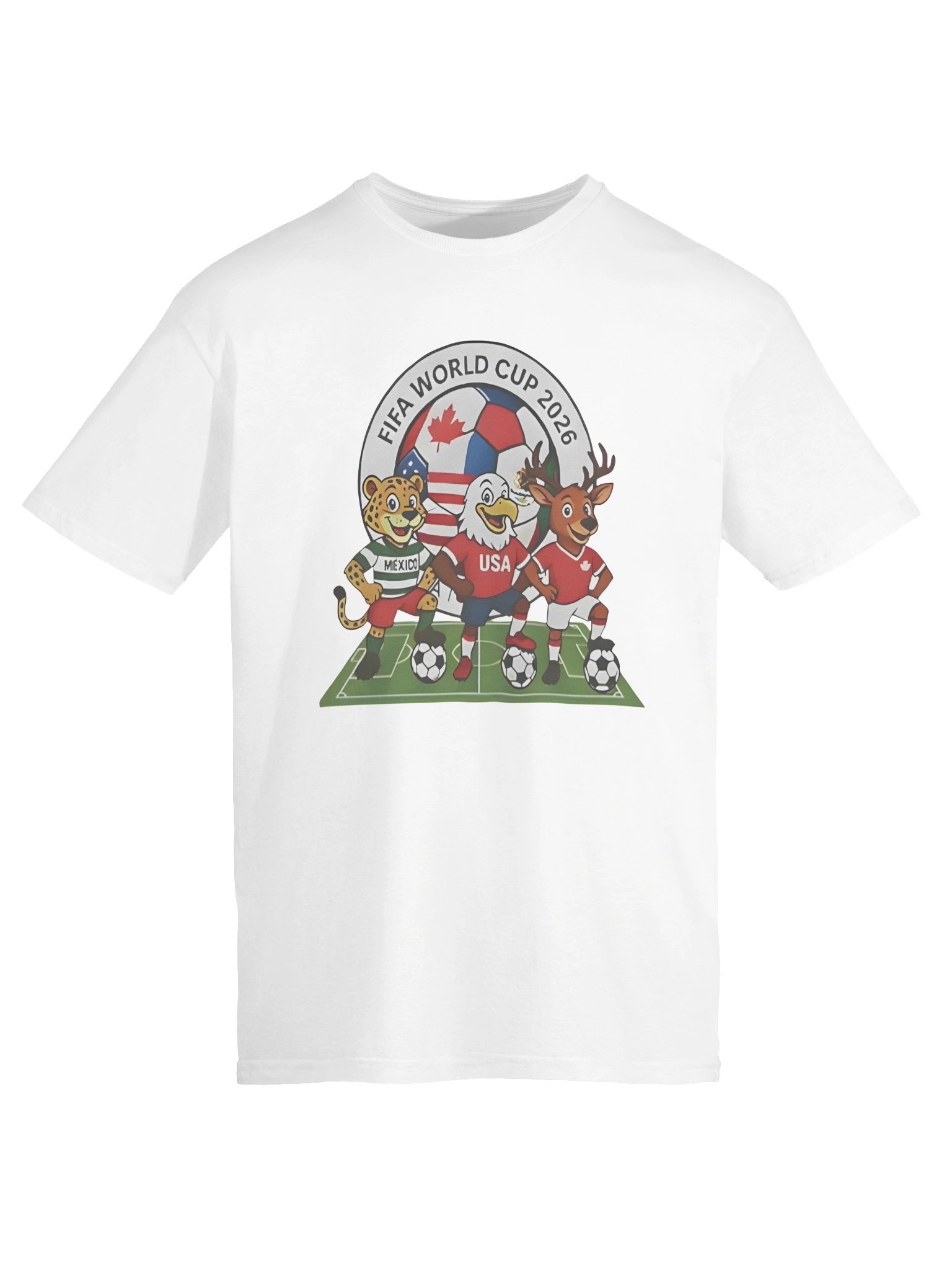 FIFA World Cup 2026 Mascot Shirt product image (6)