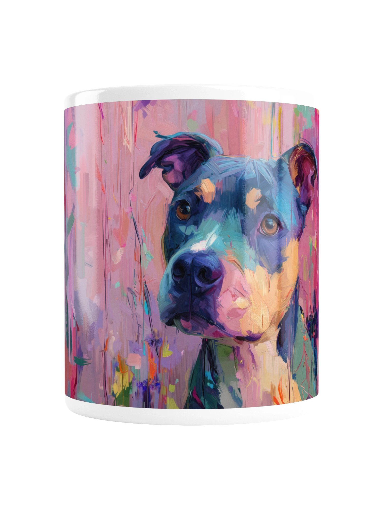 Painterly Pitbull Mug product image (2)