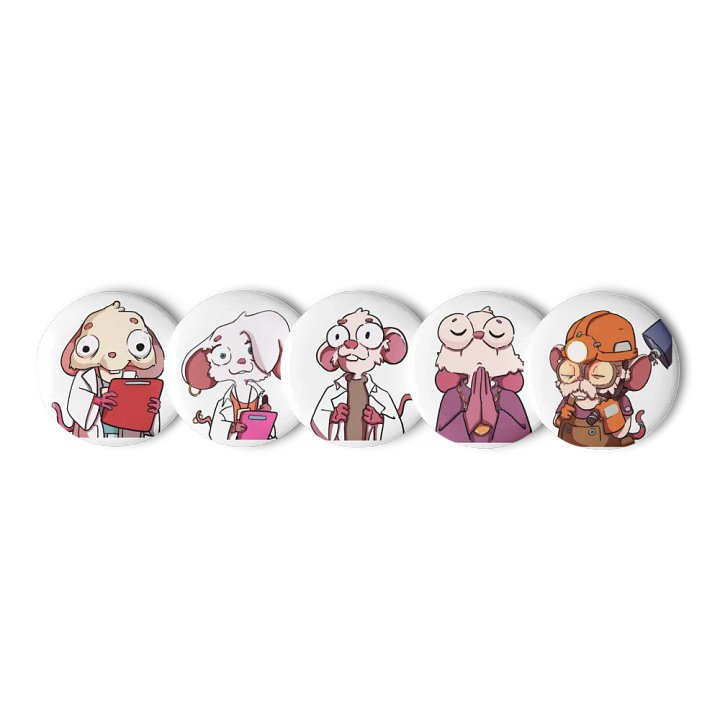 The Lab Rats Pin Button Pack product image (1)