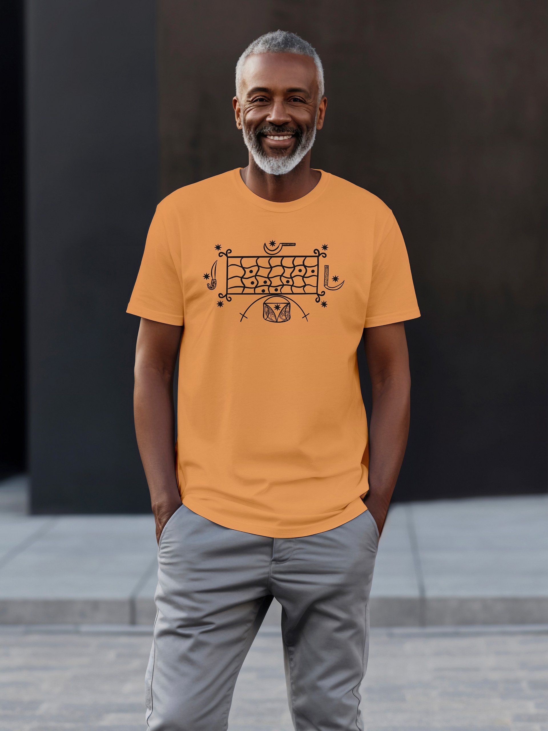 T-shirt avec le vèvè de Kouzen Zaka product image (13)