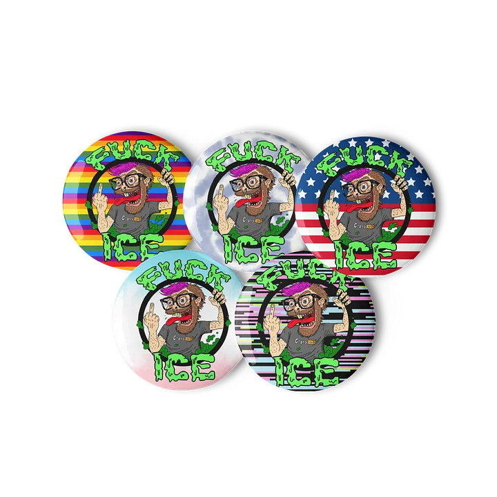Fuck Ice Set of Pins product image (3)