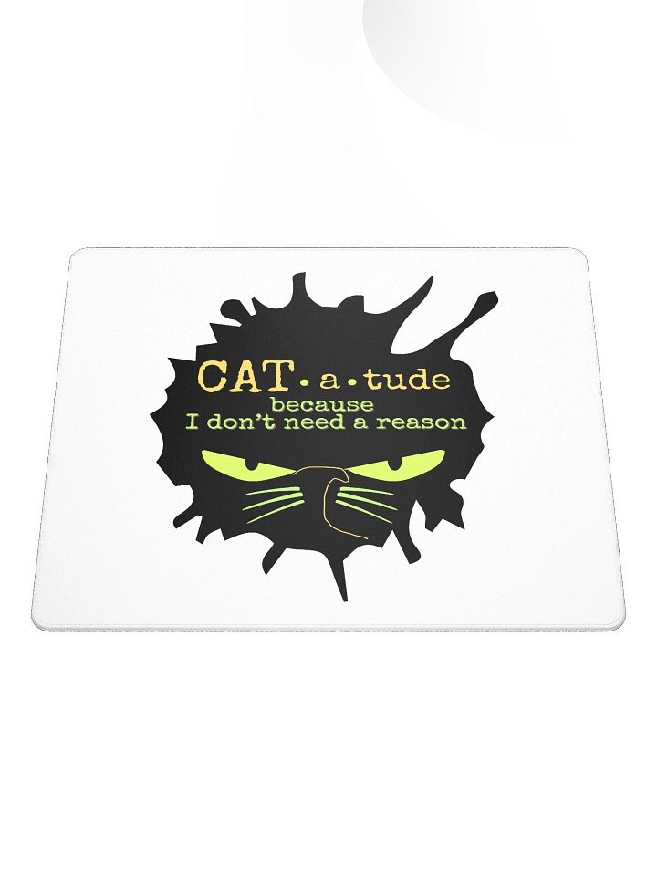 CAT·a·tude Gaming Mouse Pad product image (1)