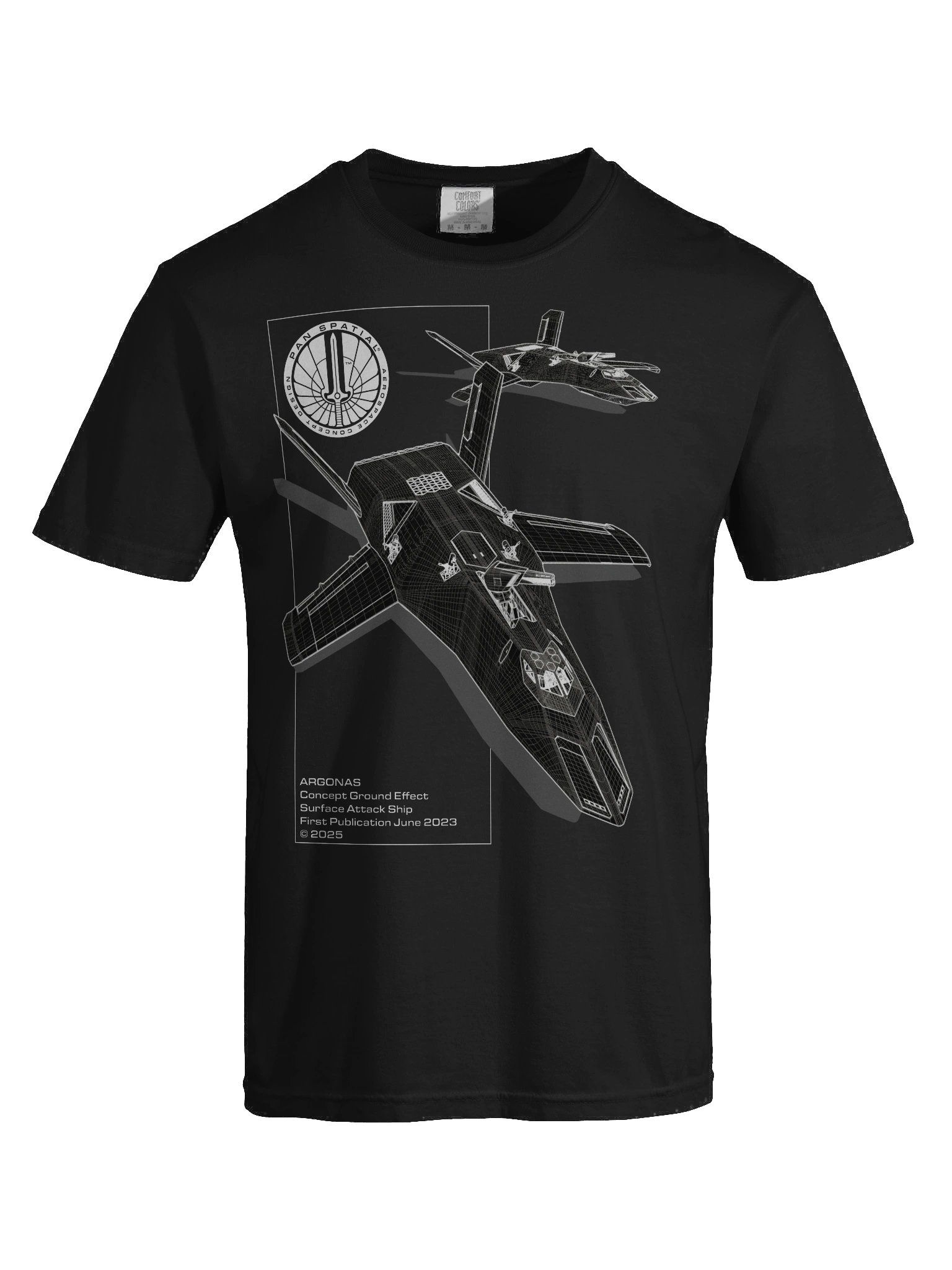 Pan-Spatial 'ARGONAS' T-shirt product image (7)