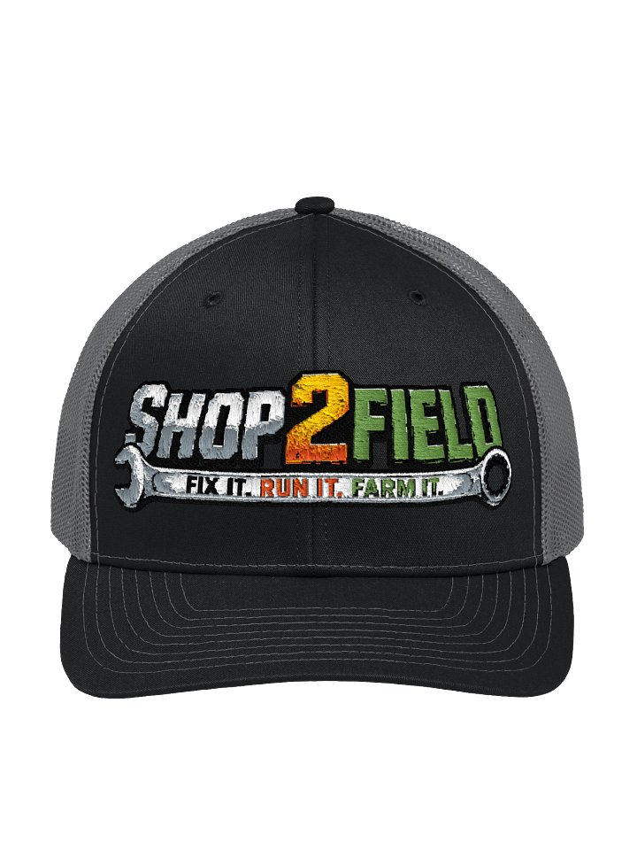 Richardson cap with full Shop2Field logo