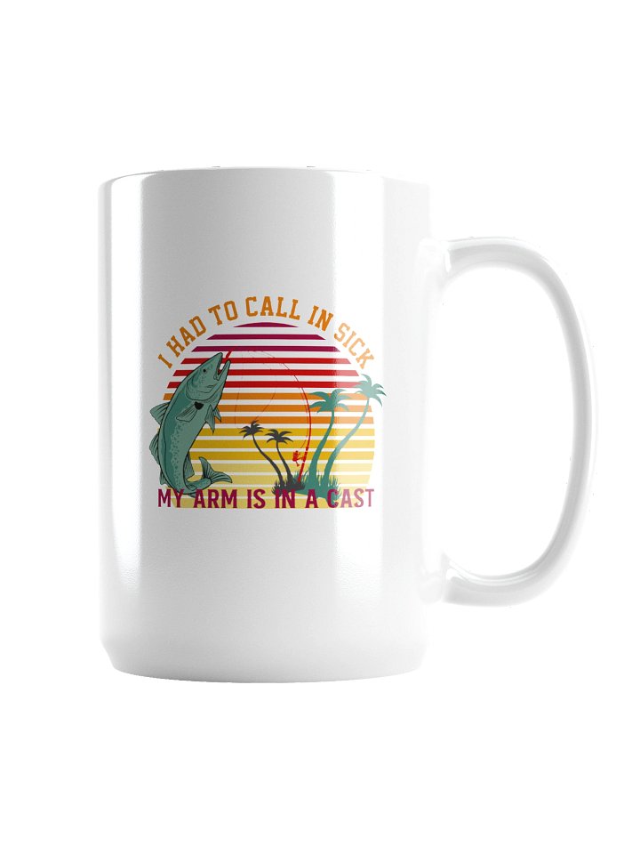 Fish Casting Humor Mug product image (2)