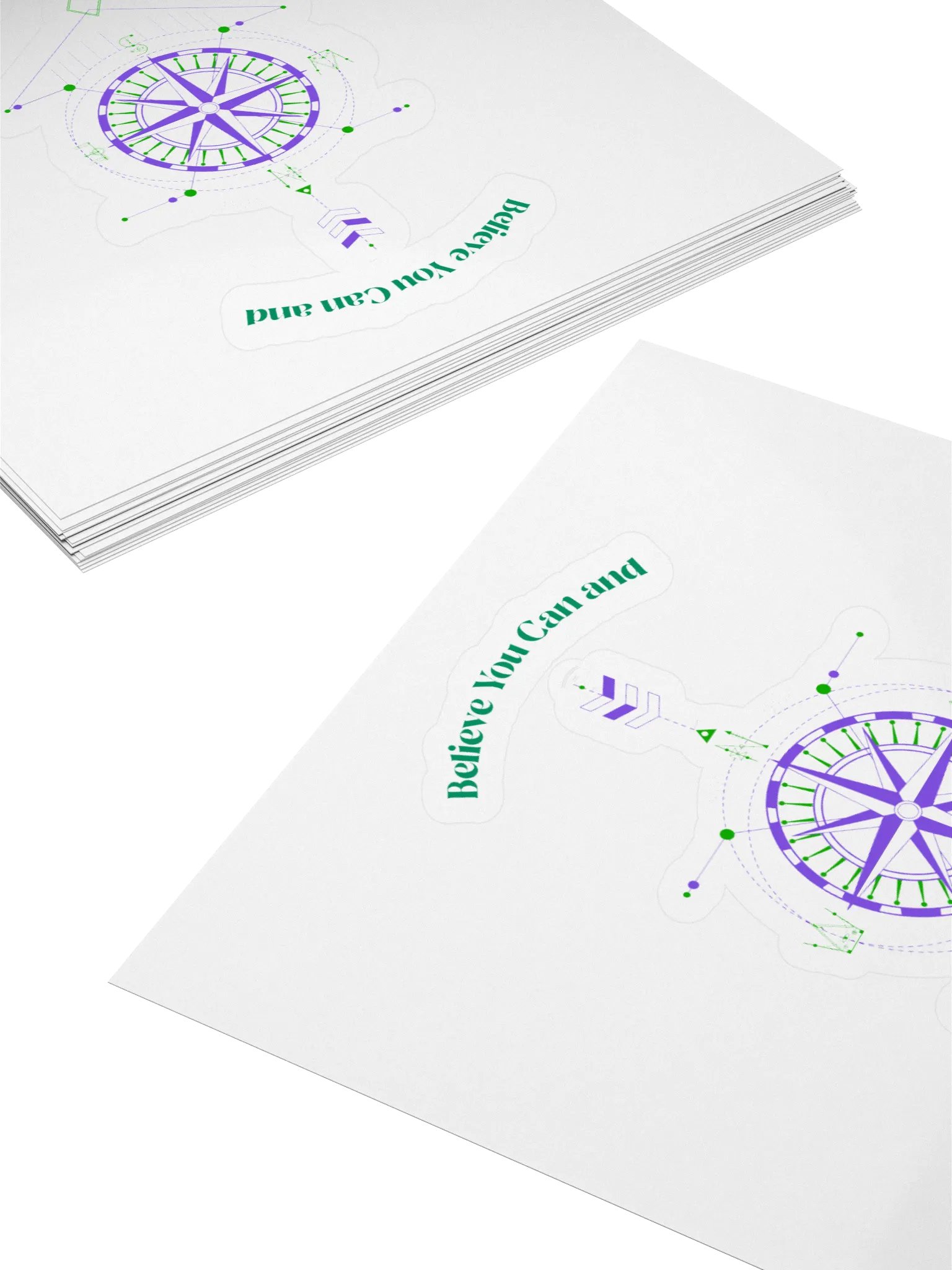 Believe You Can Kiss Cut Stickers product image (4)
