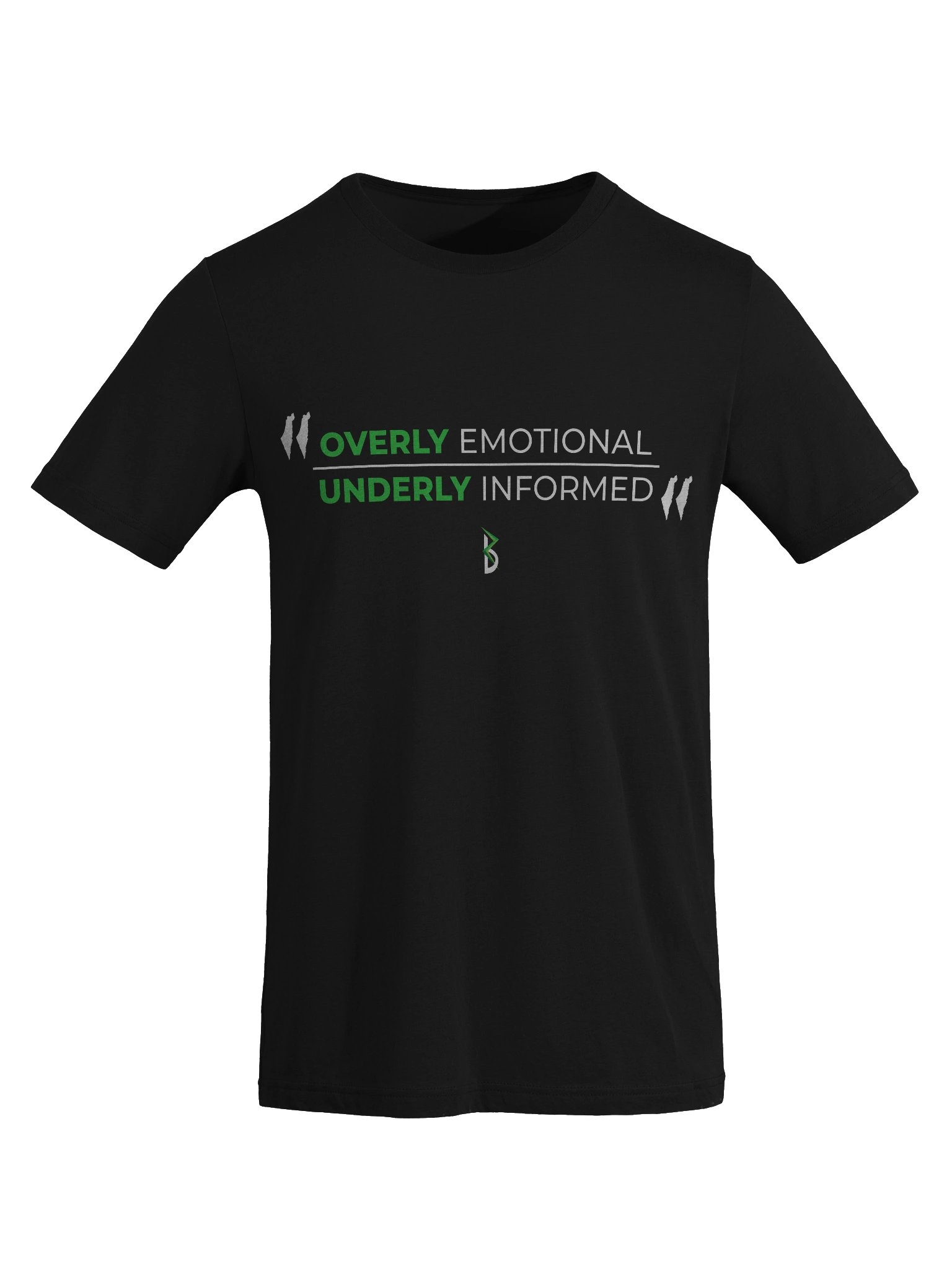 Overly Emotional, Underly Informed Tee v2 product image (8)